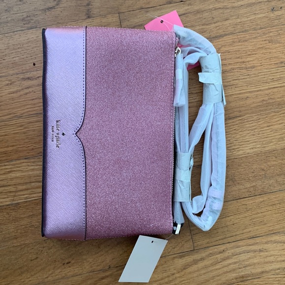 kate spade Bags Kate Spade Lola Glitter Crossbody Purse Poshmark